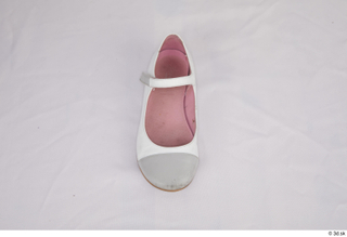 Clothes   296 shoes white ballerina flats 0002.jpg